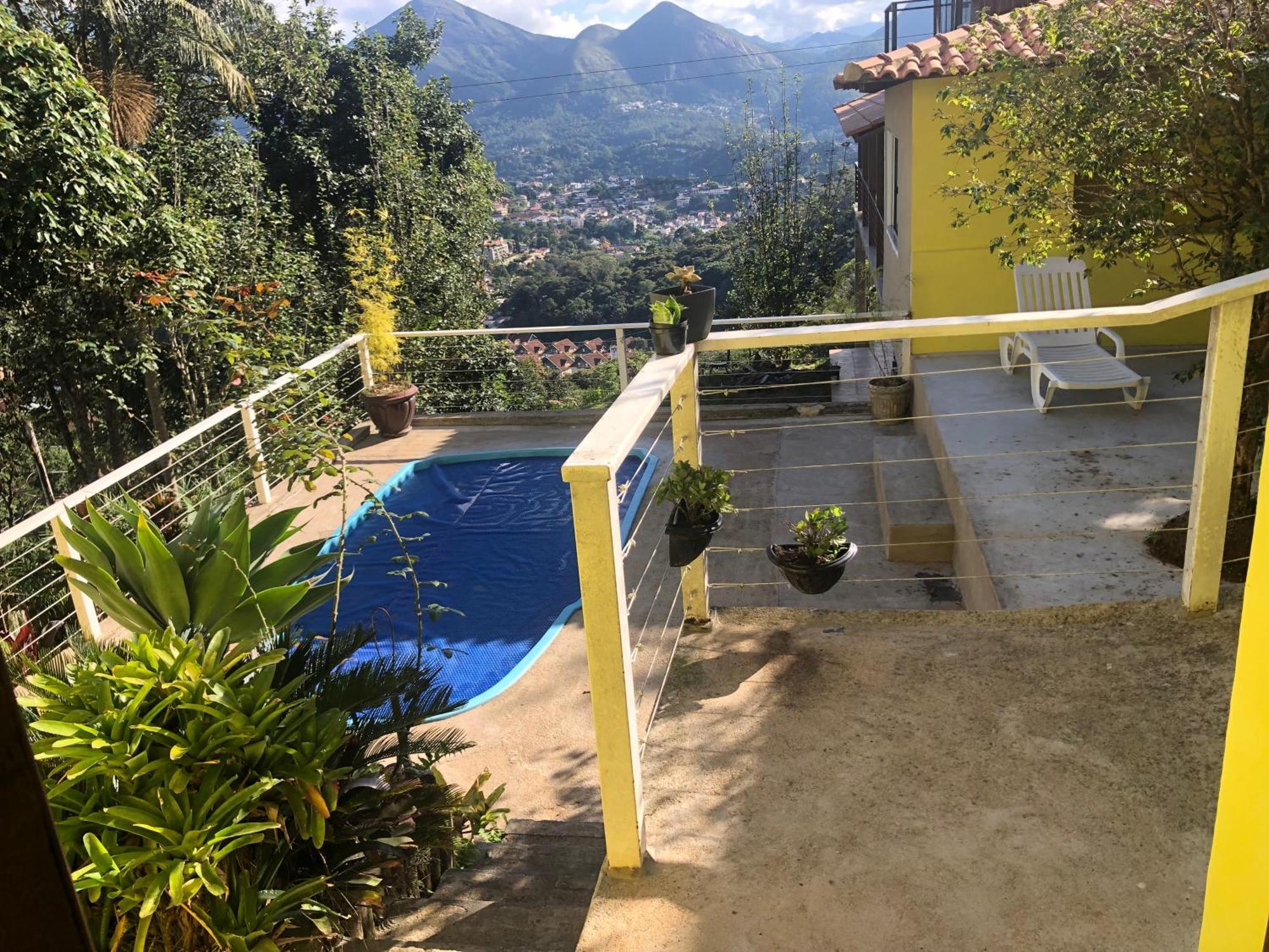 فيلا Casa Aconchegante Com Linda Vista A 5 Min Do Centro نوفا فريبورغو المظهر الخارجي الصورة